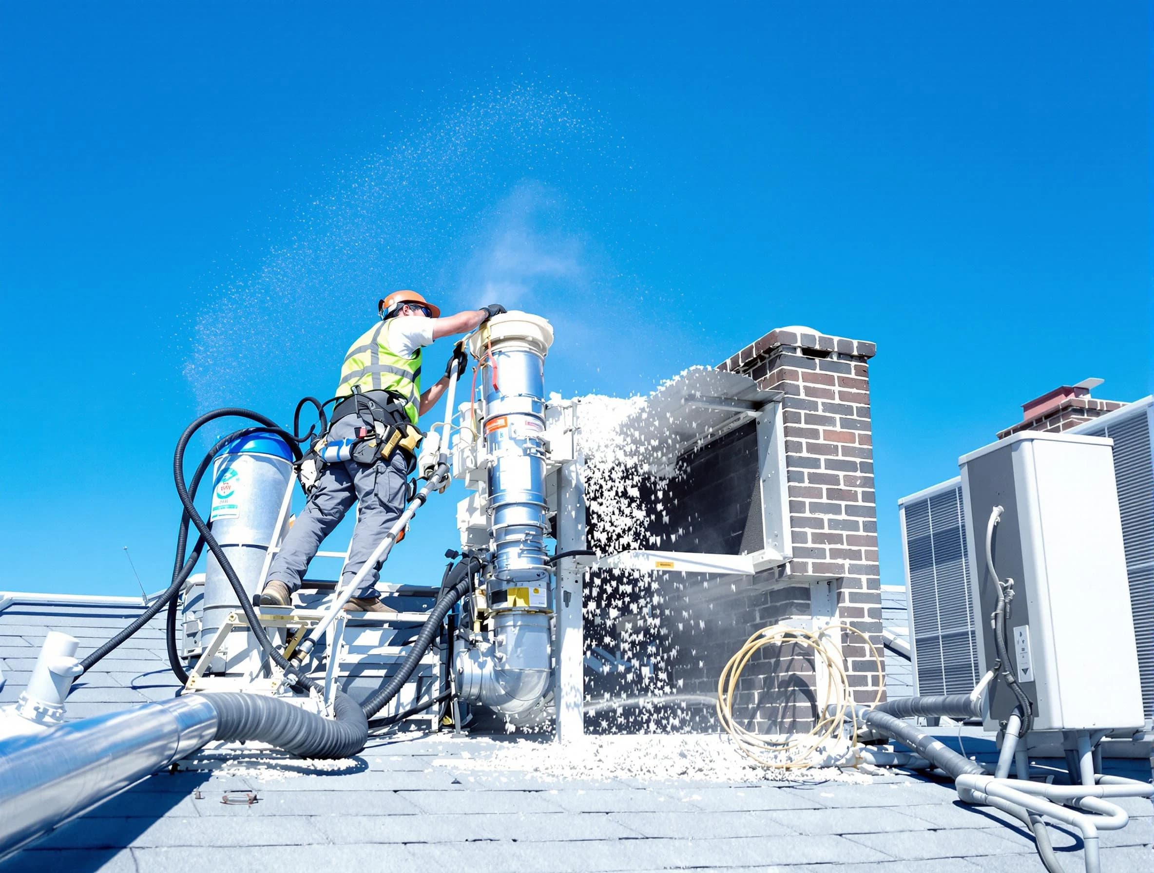 Expert roof dryer vent cleaning by Clarkston Dryer Vent Cleaning in Clarkston