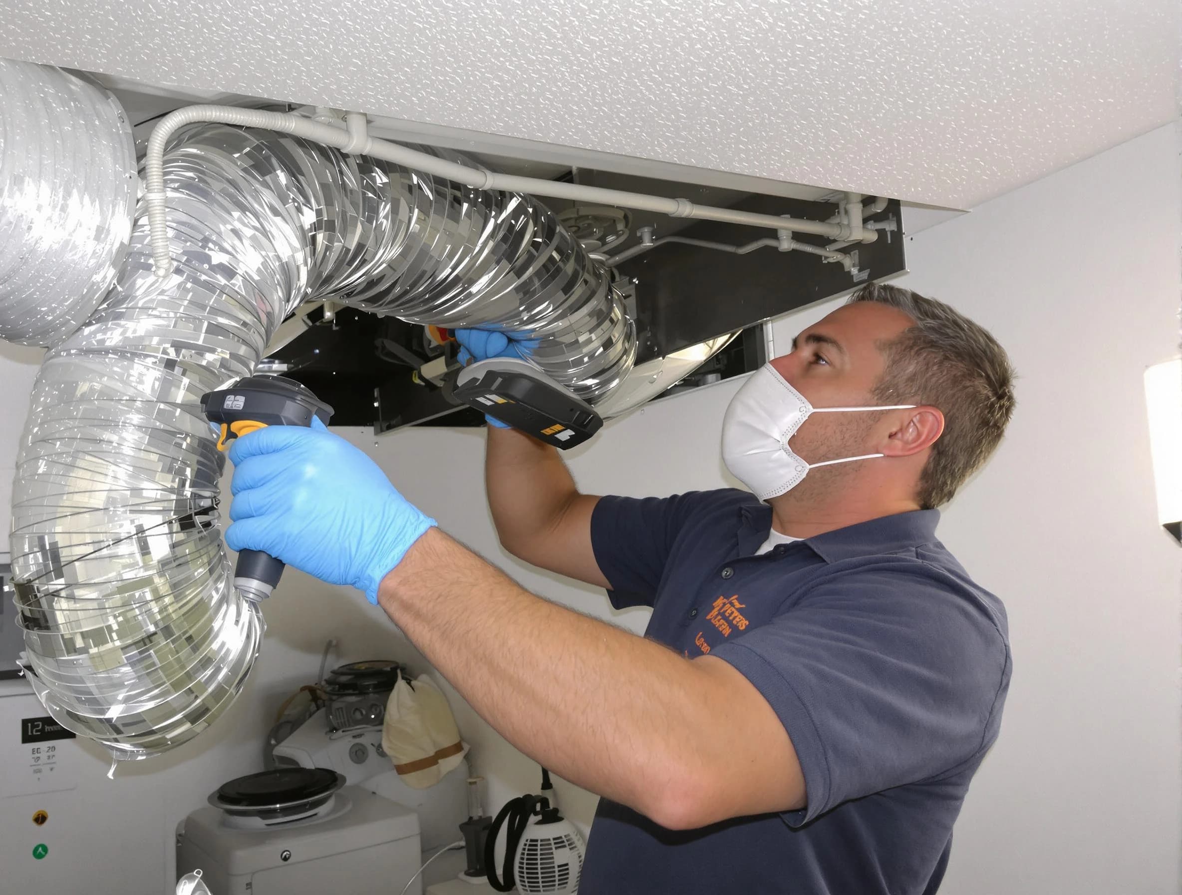 Clarkston Dryer Vent Cleaning professional performing thorough residential dryer vent cleaning in Clarkston