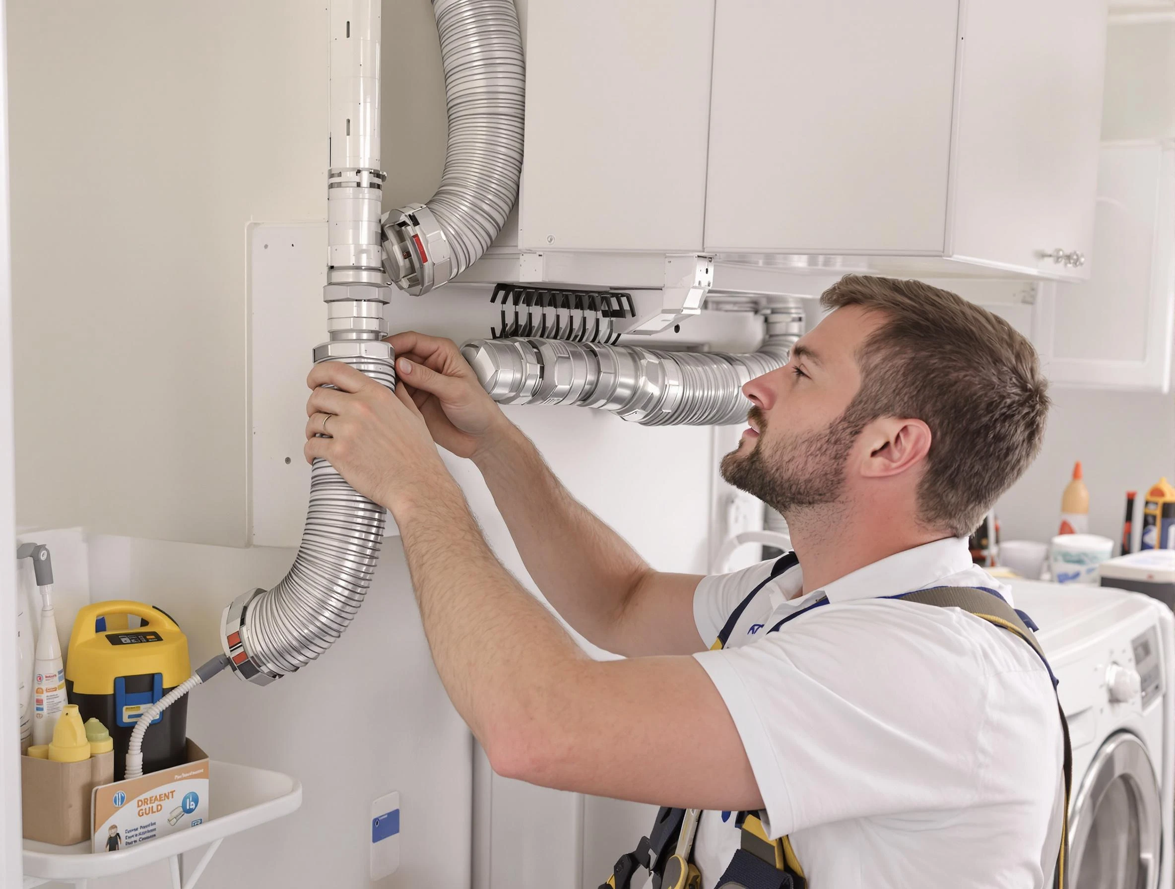 Professional dryer vent repair and installation by Clarkston Dryer Vent Cleaning in Clarkston